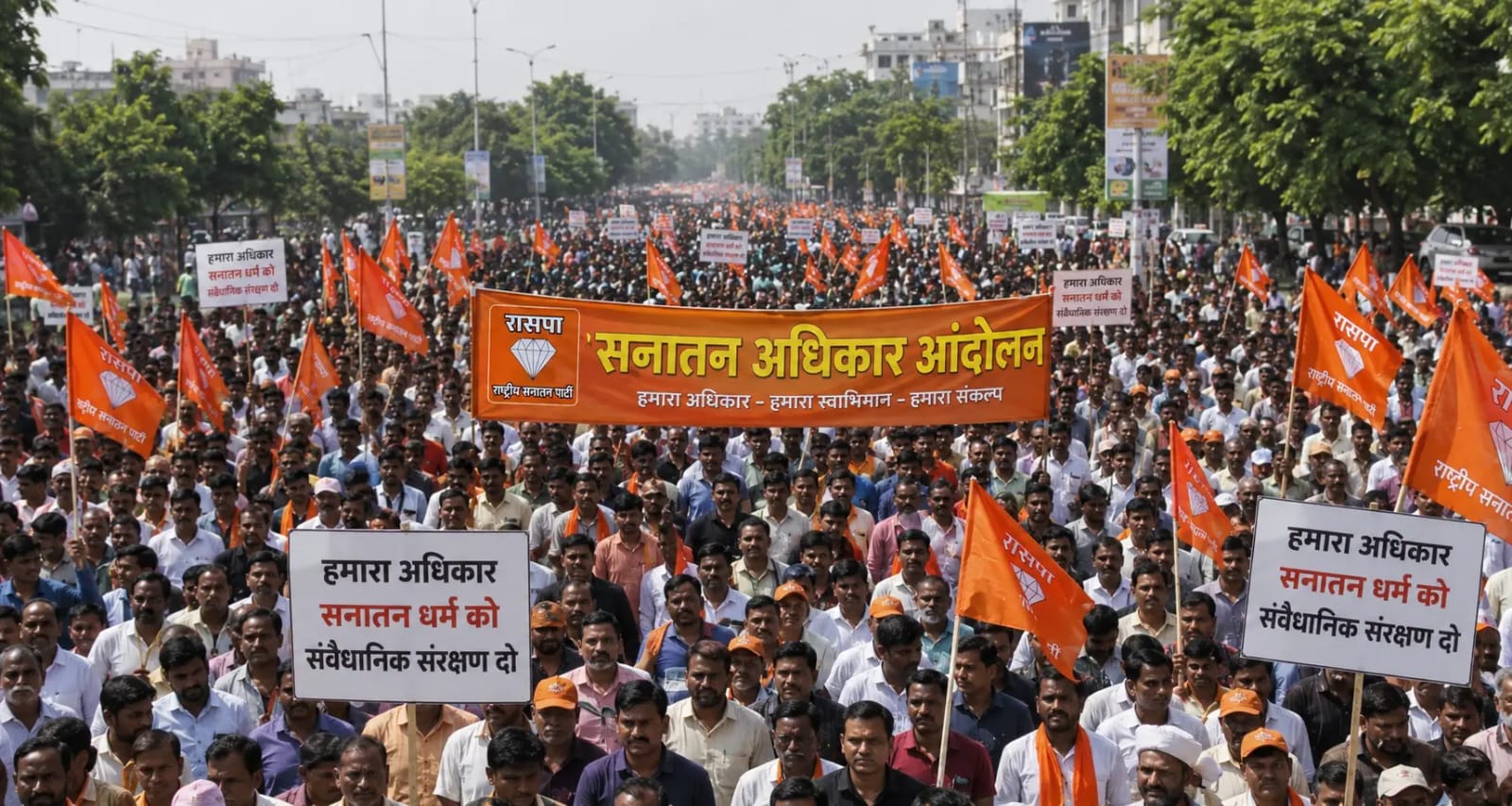 सनातन अधिकार यात्रा — राष्ट्रीय सनातन पार्टी